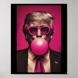 Rosa Bubblegum Poster