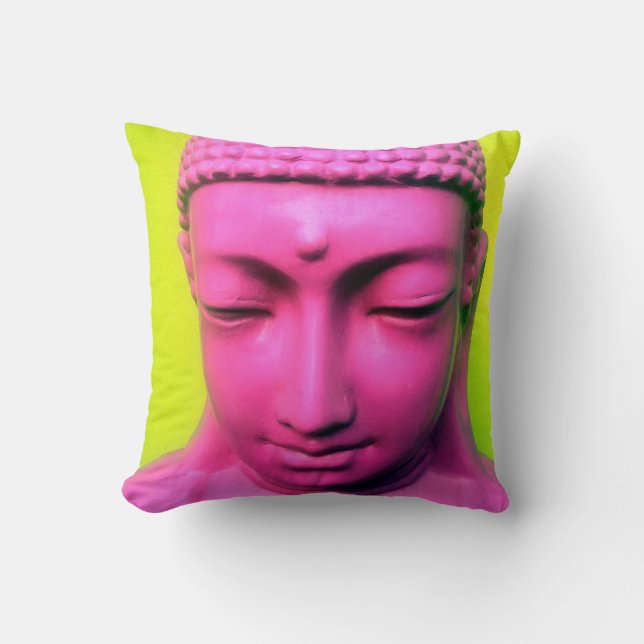 rosa buddha kudde (Framsida)