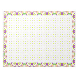 Rosa BuJo Dot Grid ADHD Habit Tracker - målplaneri Anteckningsblock