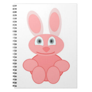 ROSA BUNNY RABBIT ANTECKNINGSBOK