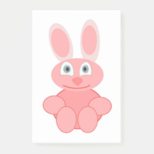 ROSA BUNNY RABBIT POST-IT BLOCK