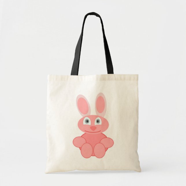 ROSA BUNNY RABBIT TYGKASSE (Framsidan)