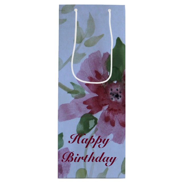 Rosa Burgundy och Mörk grönt (Framsidan)