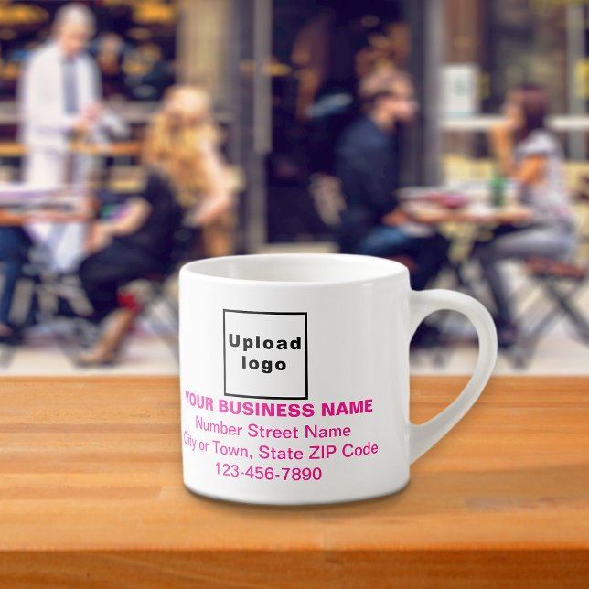 Rosa Business Brand Texter om Espresso Mugg Espressomugg (Skapare uppladdad)