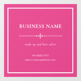 Rosa Business Salon Namn White Ram
