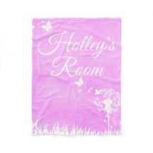 Rosa Butterflies and Hearts Personlig