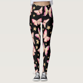 Rosa Butterflies Leggings