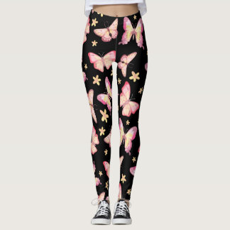 Rosa Butterflies Leggings
