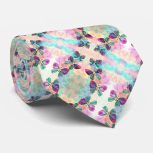 Rosa Butterflies Neck Tie Slips