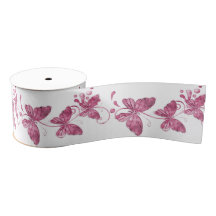 Rosa Butterflies Ribbon Spool