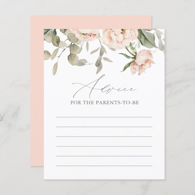 Rosa Butterfly Baby Shower Adapter (Fram/baksida)