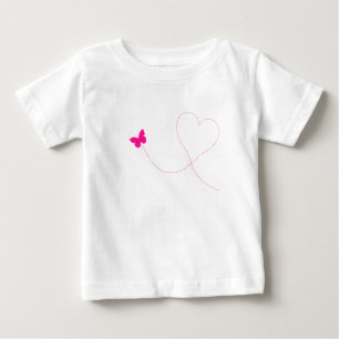 Rosa Butterfly Baby T-Shirt