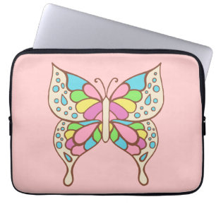 Rosa Butterfly Laptop sleeve