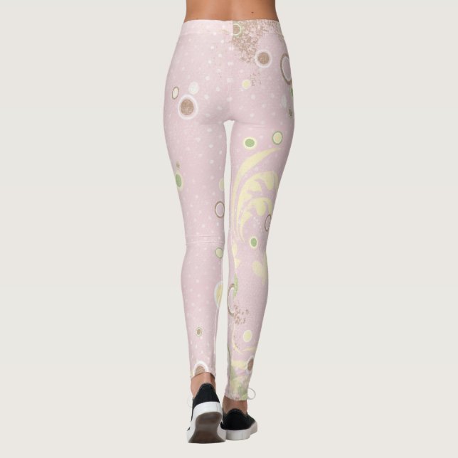 Rosa Butterfly Leggings (Baksida)