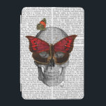 Rosa Butterfly Mask Skull iPad Mini Skydd<br><div class="desc">Mode och</div>