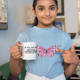 Rosa Butterfly med Sakura T Shirt