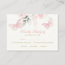 Rosa Butterfly OSA Quinceanera