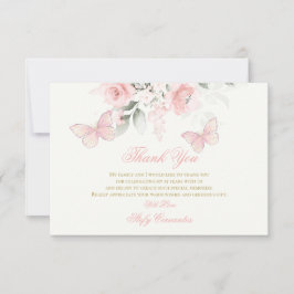 Rosa Butterfly Quinceañera Tack Kort