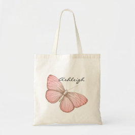 Rosa Butterfly Tygkasse
