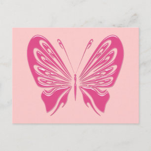 ROSA BUTTERFLY VYKORT