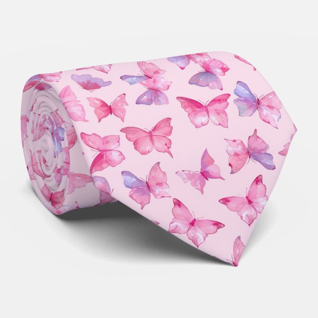 Rosa Butterfly Watercolor Slips (Rullad)