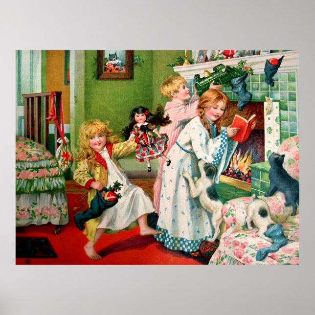 Rosa C. Petherick: Julköp Poster (Framsidan)