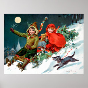 Rosa C. Petherick: Julköp Poster