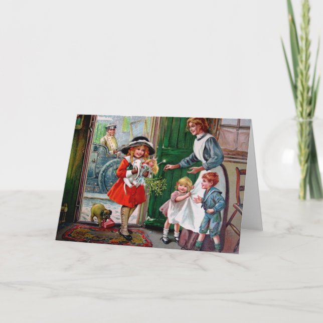 Rosa C. Petherick: Presenter för det fattigt Helgkort (Framsida)