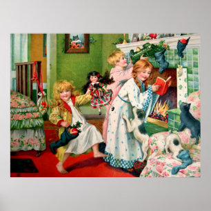 Rosa C. Petherick: Shoppa för jul Poster
