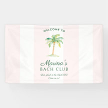 Rosa Cabana Ränder Palm Beach Bach Club Välkommen