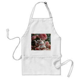 Rosa Cabbage Ro Tea Apron Förkläde