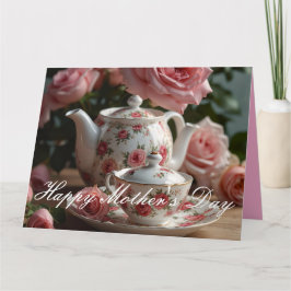 Rosa Cabbage Ro Tea Kort