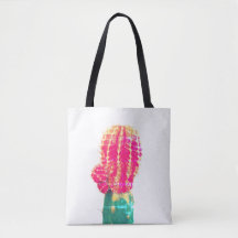 Rosa Cactus Photo Tote Bag