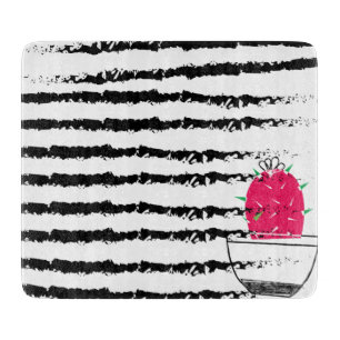 Rosa Cactus stripe mönster design
