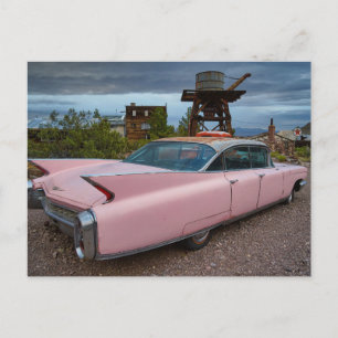ROSA CADDY CAR-vykort Vykort