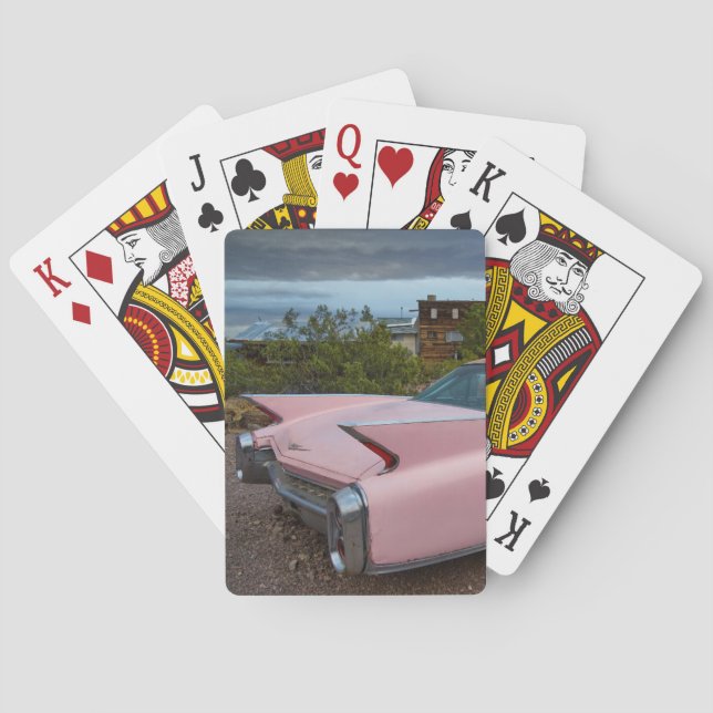 ROSA CADDY FINS PLAYING CARDS CASINOKORT (Baksidan)