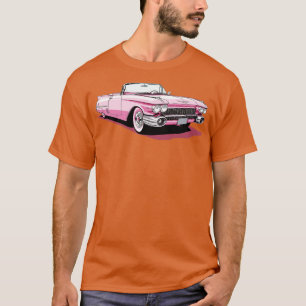 Rosa Cadillac Eldorado Converatble T Shirt