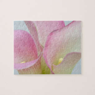 Rosa Calla Liljor Pussel