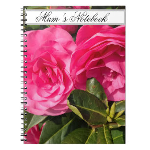 Rosa Camellia Anteckningsbok