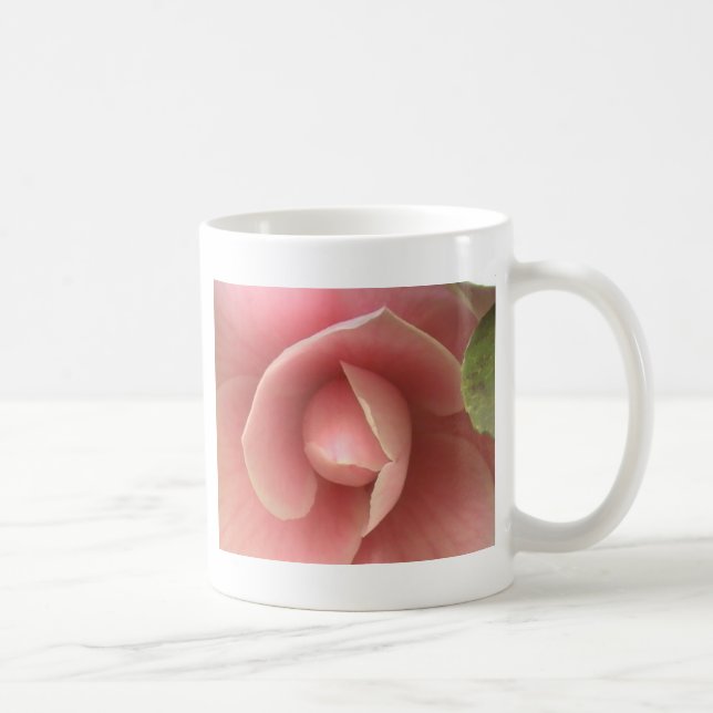 Rosa Camellia Kaffemugg (Höger)