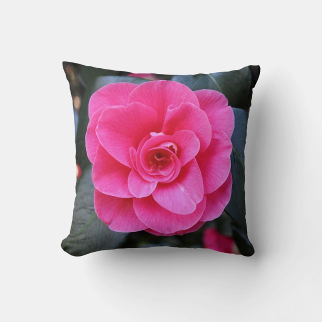 Rosa Camellia Kudde (Framsida)