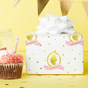 Rosa Cameo Princess Birthday Presentpapper