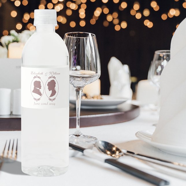 Rosa Cameos ReEmergency Vattenflaskor Etikett (Skapare uppladdad)