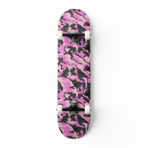 Rosa Camo, 7¾-tums Skateboard