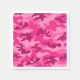 Rosa Camo Äventyr konkurrerar... Ja, jag kan Pappersservett