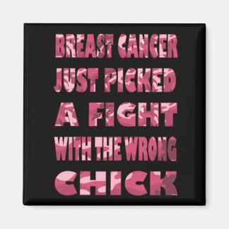 Rosa Camo Breast Cancer Magnet