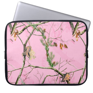 Rosa Camo Camouflage Hunting Girl 15-tums bärbar d Laptop Sleeve