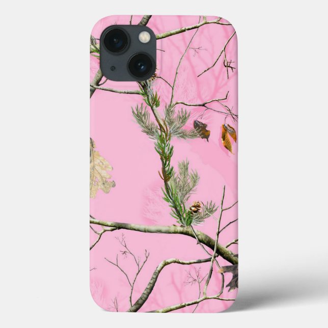 Rosa Camo Camouflage Hunting Girl Real IPAD Case (Baksida)