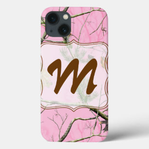 Rosa Camo Camouflage Hunting Monogram IPAD Case