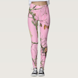 Rosa Camo damasker Leggings